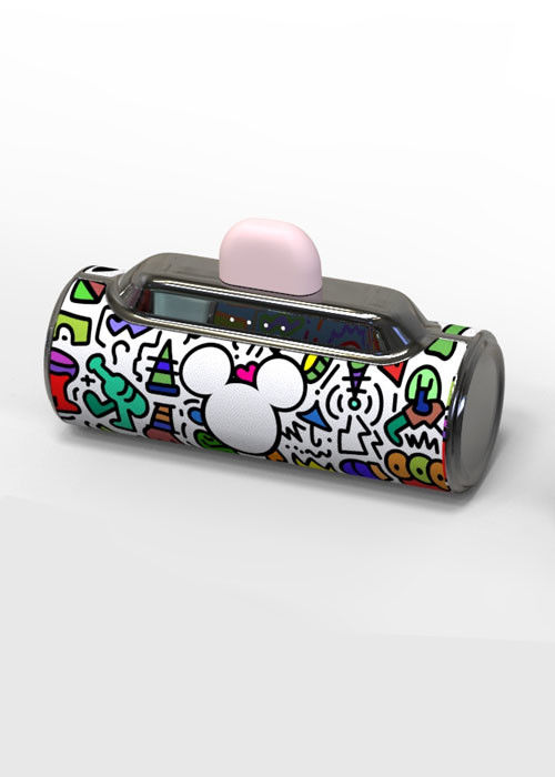 পকেট টাইপ চামড়া পাওয়ার ব্যাংক 5000mAh 300 বারের বেশি চক্র জীবন