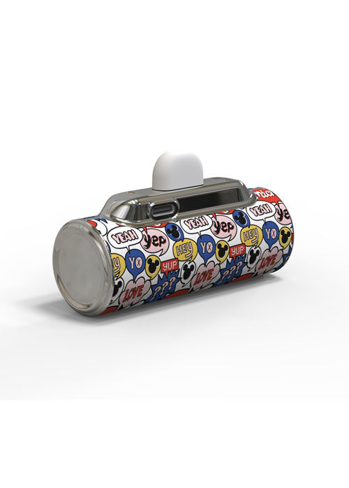 পকেট টাইপ চামড়া পাওয়ার ব্যাংক 5000mAh 300 বারের বেশি চক্র জীবন